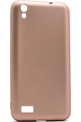 Vestel Venüs V3 5040 Kılıf Zore Premier Silikon Kapak Gold