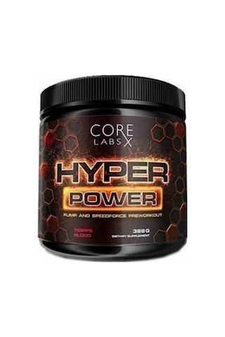 Core Labs Hyper Power Preworkout Dmha+dmaa+agmantine Sulfat 388 G