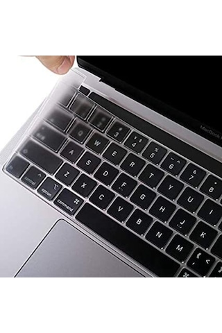 Macbook Pro 14 İnç M3/m3 Pro/m3 Max A2992 A2918 Uyumlu Türkçe Q Klavye Slim Klavye Koruyucu Kılıf Çok Renkli