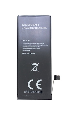 Apple Uyumlu iPhone 8. 616 00361 Pil Için Uygun Pil 3.8 Volt 1800Mah