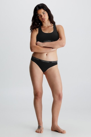 Kadın Calvin Klein İmzalı Elastik Bantlı Siyah Külot 000qf7095e Ub1
