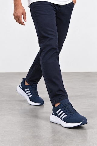 Ht Hotin Aeris Erkek Bağcıklı Günlük Sneaker Spor Ayakkabı - Lacivert
