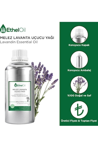 Etheloil Melez Lavanta Lavandin Uçucu Yağı 500 G