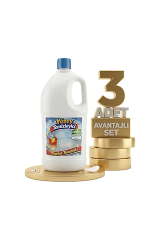 Ortem Beyaz Sabun Kokulu Yüzey Temizleyici 3x2,5 Kg Diğer