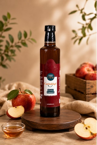 Canbakkal Doğal Elma Sirkesi 500 Ml