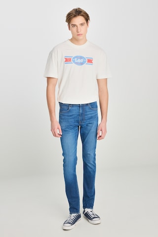 Lee Luke Slim Fit Dar Kesim Mavi Pamuklu Esnek Jean Denim Pantolon