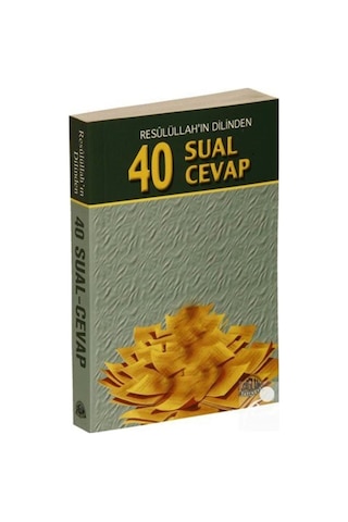40 Sual 40 Cevap (Cep Boy) - Mevlana Firaki - Sağlam Yayınevi
