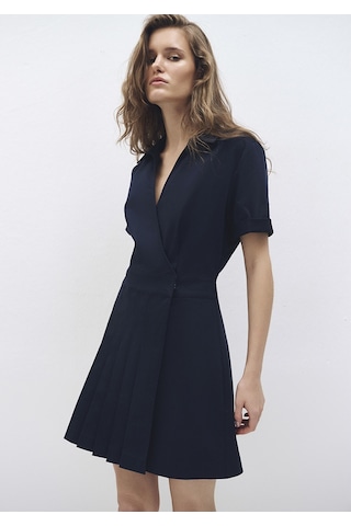 Mavi - Polo Yaka Lacivert Elbise 1310628-82318 Lacivert