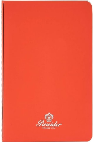 Pineider Defter Jazz 9x14 Cm Turuncu Cqs10qul01s039 Kırmızı