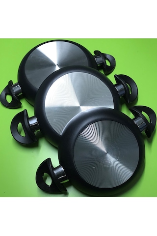 Teflon 3’lü Ekonomik Sahan Seti  18/20/22cm