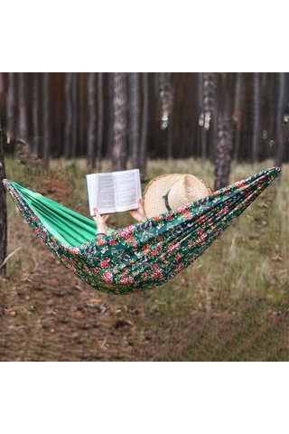 Suntek Taşıma Çantalı Kamp Hamak Dış Arka Bahçe Yeşil
