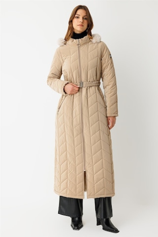 Kapitone Tam Boy Kaban Bej Bej