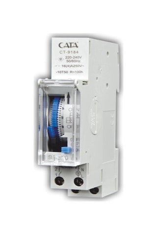 1 Adet Cata Ct 9184 Otomat Tipi Zaman Saati 3500w 16a