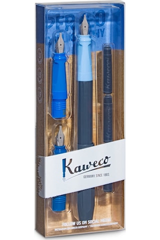 Kaweco Perkeo Kaligrafi Seti Mavi 10002092