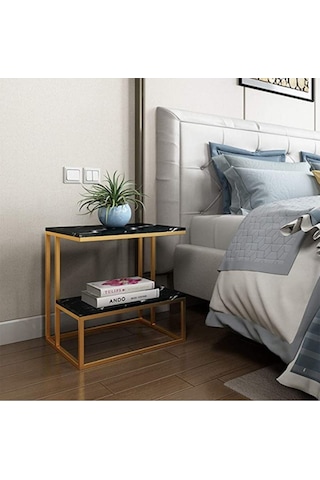 Hola Metal Ahşap Komodin