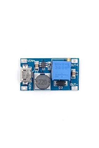 2A Boost Modül Micro Usb Voltaj Yükseltici Ayarlanabilir Mt3608