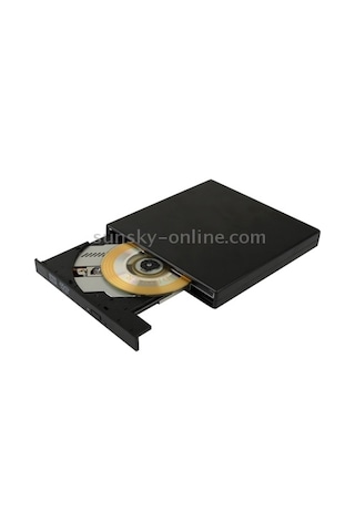 Sones Dizüstü Bilgisayar Usb 2.0 İnce Taşınabilir Optik Dvd / Cd Yeniden Yazılabilir Sürücü