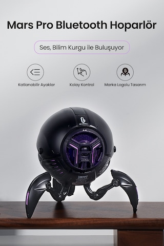 Gravastar Mars Pro Normal Version Bluetooth Hoparlör