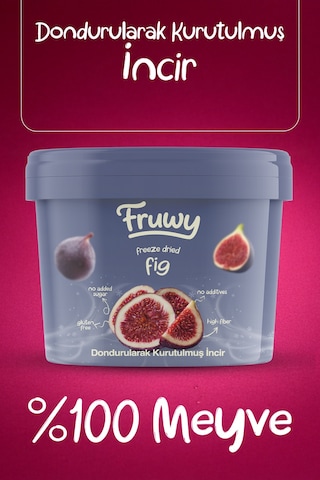 Freeze Dried İncir Kova Dondurularak Kurutulmuş İncir Diğer