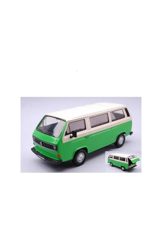 Motormax Volkswagen Type 2 T3 Yeşil Ve Bej "timeless Legends" Series 1/24 Model Araç
