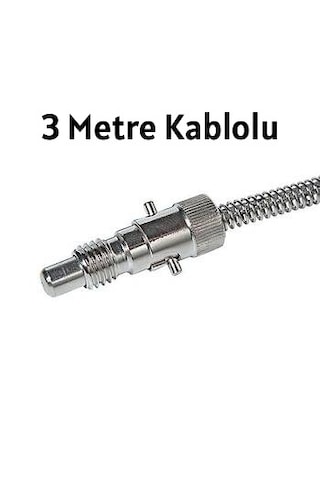 J Tipi Fe-const M12/8mm 3 Metre Kablolu Bayonet Termokupl