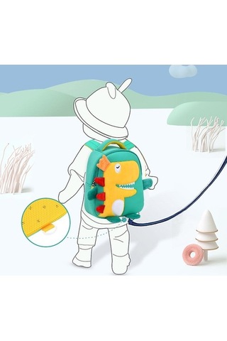 Three Beans Anaokulu Çizgi Film Okul Çantası 1-3-6 Yaş Arası Anti-kayıp Çocuk Sırt Çantası Jp9kr1 Diğer