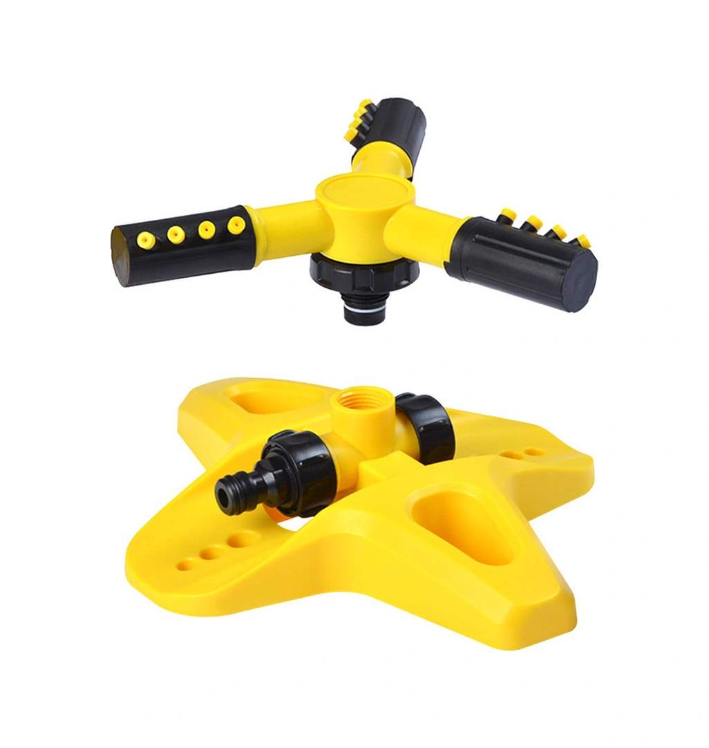 Lemestar Ev Bahçesi Çim Alani Sulama: 360 Derece Döner Otomatik Sprinkler, Seri Bağlanabilir, Hafif Ve Dayanıklı Tasarım