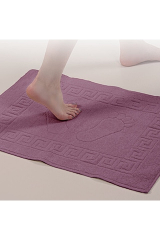 5 Adet %100 Pamuk En Iyi Emici Ayak Havlusu : Konforlu Banyo Paspası 50x70cm Terra Çok Renkli
