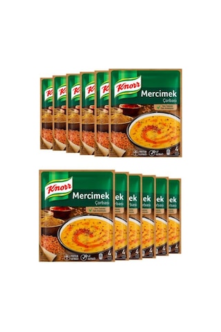 Knorr Mercimek Çorbası 12 x 76 G