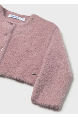 Kız Bebek Tüylü Hırka 2357 Pembe
