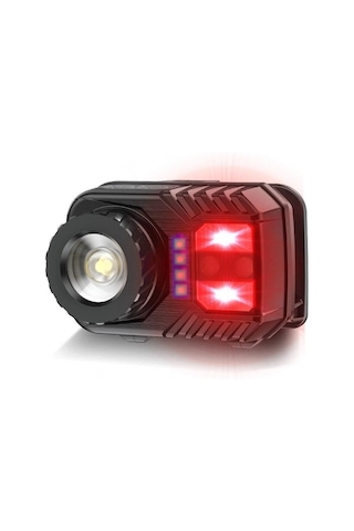 Özel Üretim Peakstar Ps571 Sensör Xpg Cob Led Usb Şarj Edilebilir Lityum Pilli Zoomlu Kafa Lambası Diğer