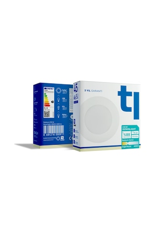 Redeem C10W Downlight, Titreşimsiz, Göz Konforu, 609 Lümen, Doğal Beyaz, 4000 Kelvin Beyaz