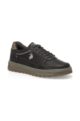 U.S. Polo Assn. Belo 2pr Siyah Erkek Sneaker Kahverengi