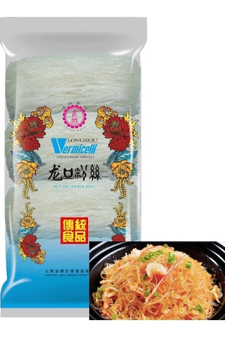 Longkou Bezelye Eriştesi Longkou Green Bean Vermicelli 400 G