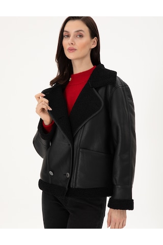 Pierre Cardin Kadın Siyah Mont 50295947-vr046 Siyah