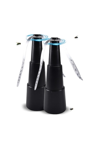 Bloomnest Sineklik Fanı Dış/v.iç Pil İle Çalışan Ayarlanabilir Yükseklikli Gıda Döndürme Sinek