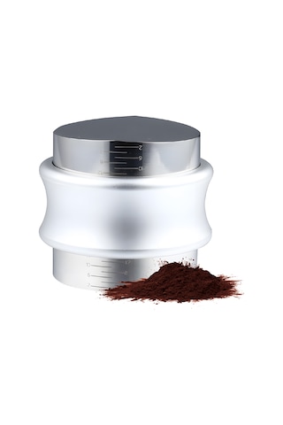 51mm 2'si 1 Arada Kahve Dağıtıcısı Ve Tamper Gıda Sınıfı Gümüş Diğer