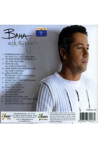 Baha - Aşk Rüzgarı (CD)