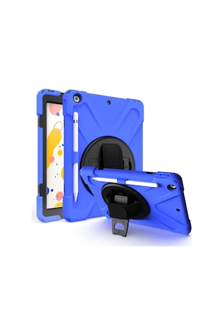 Apple, Uyumlu iPad Air 3 10.5 Kılıf Amazing Tablet Kapak - Mavi Arka Kapak
