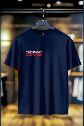 Book Orbook Formula Grand Prıx %100 Pamuk Sırt Baskılı Heavy Cotton Premıum Kalite T-shırt Y354 Lacivert