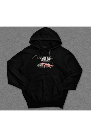 Lowrider Classic Car Klasik Araba Gang Gansta Sweatshirt Unisex Kapüşonlu Hoodie 001