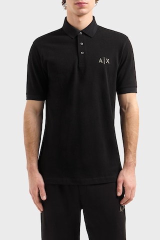 Armani Exchange Erkek Polo Yaka T Shirt Xm000330 Af10366 Uc001 Siyah Siyah