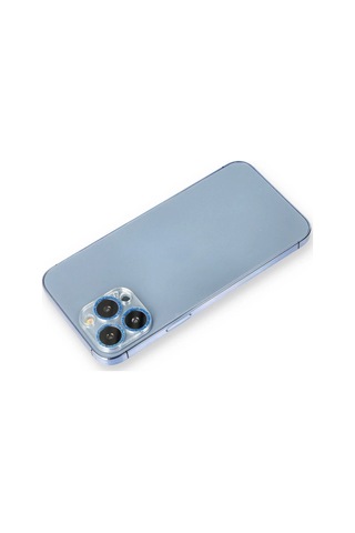 Newface Apple İphone Uyumlu 12 Pro Shine Kamera Lens Koruma Cam - Mavi 25779666