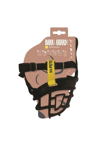 M-pets Bark Guard Ağızlık L Black/yellow