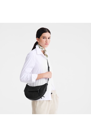 Longchamp Kadın Omuz Çantası 10292 Hcv Siyah