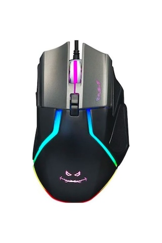 Rush Topaz RM84 10.000 DPI RGB Modüler Makro Tuşlar Oyuncu Gaming Mouse