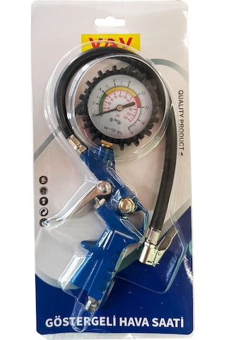 Göstergeli Hava Saati 1/4 Erkek Uçlu "vav"