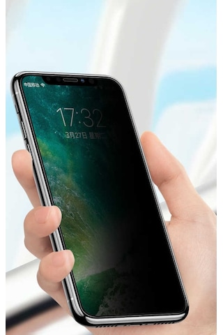 Apple Uyumlu iPhone 11 Pro Anti-Dust Mat Privacy Hayalet Cam Ekran Koruyucu