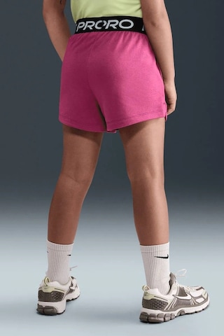 Nike Pro Fleece Dri-fıt Shorts Kids Pink Kız Çocuk Şortu Pembe
