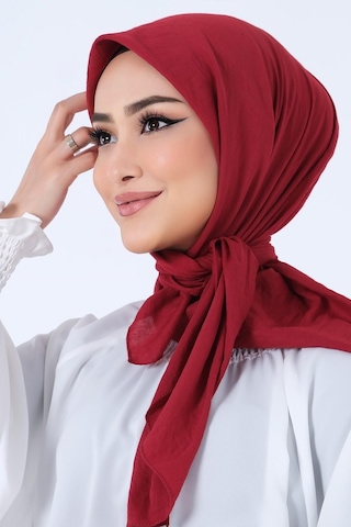 Harem Scarf Amor Eşarp - Bordo Bordo